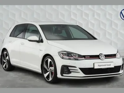 Used VW Golf VII GTI 245 HP (180 kW) 2019 White Hatchback