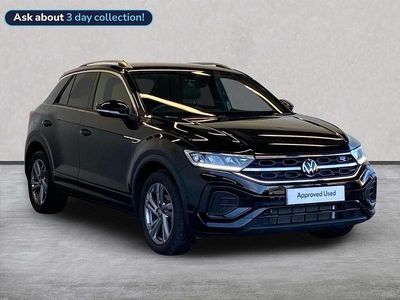 Black Used 2025 VW T-Roc R-line SUV | £26,980 (Fair price)