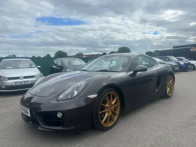 Used Porsche Cayman 2014 Brown Coupe