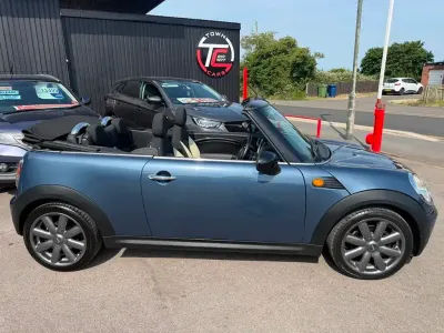 Used Mini Cooper Cabriolet 2009 Blue Cabriolet