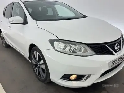 Used Nissan Pulsar N-TEC 110 HP (80 kW) 2015 White Hatchback