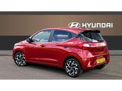 Used Hyundai i10 N Line 100 HP (73 kW) 2022 Red Hatchback