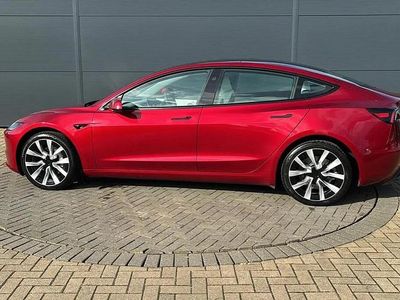 Used Tesla Model 3 RWD 208 kW (283 HP) 2024 Red Sedan