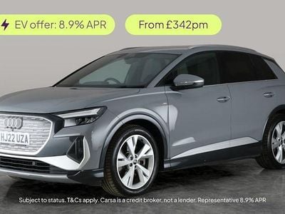 Used 2023 Audi Q4 e-tron S-Line SUV | £20,442 (Good price)