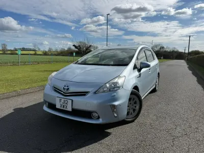 Usado Toyota Prius+ 2012 Azul Monovolumen