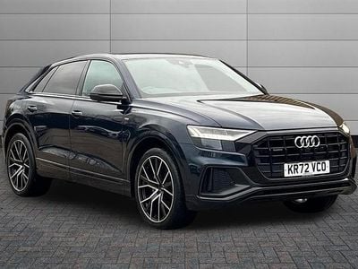 Blue Used 2022 Audi Q8 Black Edition SUV | £46,150 (Fair price)