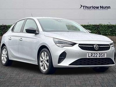 Used Vauxhall Corsa Edition 75 HP (55 kW) 2022 Crystal silver Hatchback