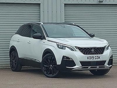Begagnad Peugeot 3008 Premium 131 HK (96 kW) 2019 Vit SUV