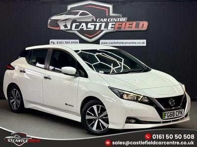 Used Nissan Leaf Acenta 110 kW (150 HP) 2018 White Hatchback