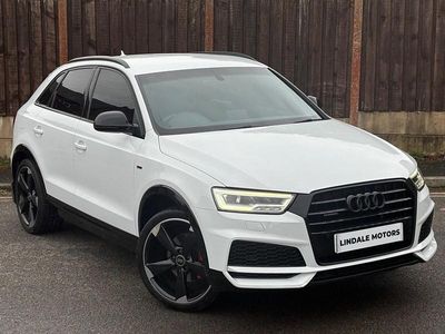 Used Audi Q3 Black Edition 184 HP (135 kW) 2017 White SUV
