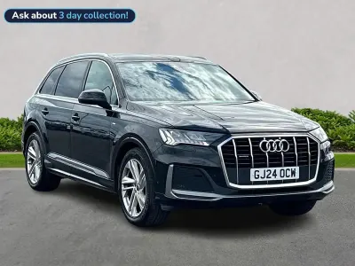 Used Audi Q7 S-Line 231 HP (169 kW) 2024 Black SUV
