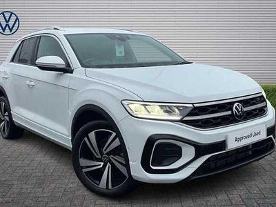 Begagnad VW T-Roc R-line 150 HK (110 kW) 2025 Vit SUV