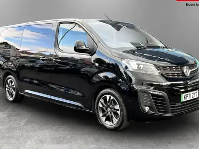 Used Vauxhall Vivaro Elite 100 kW (136 HP) 2021 Black MPV