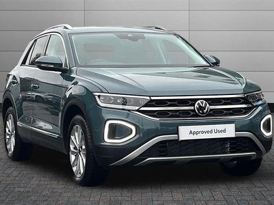 Petrol blue New 2025 VW T-Roc Style SUV | £31,995 (A bit pricey)
