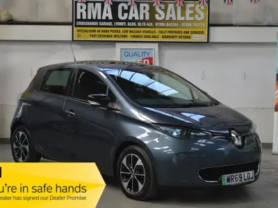 Used Renault Zoe Dynamique 80 kW (109 HP) 2019 Grey Hatchback