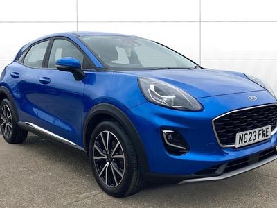 Used Ford Puma Titanium 125 HP (91 kW) 2023 Blue SUV