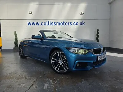 Used BMW 420 M Sport 2017 Blue Cabriolet
