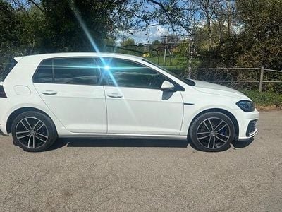 Used VW Golf VII GTE 204 HP (150 kW) 2018 White Hatchback