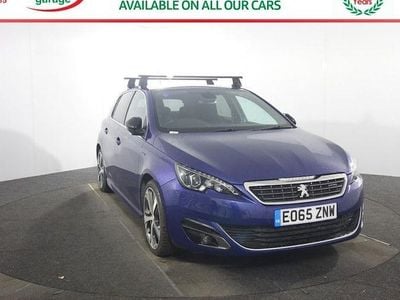 Used Peugeot 308 GT-line 150 HP (110 kW) 2015 Blue Hatchback