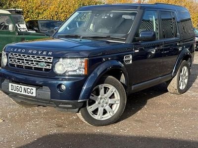 Blue Used 2010 Land Rover Discovery 4 SUV | £12,995 (Fair price)