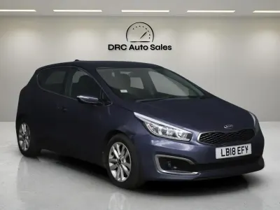 Used Kia Ceed 133 HP (97 kW) 2018 Blue Hatchback