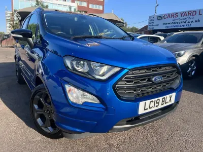 Used Ford Ecosport ST-Line 125 HP (91 kW) 2019 Blue SUV