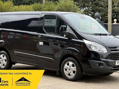 Used Ford Transit Custom Limited 130 HP (95 kW) 2017 Black Van