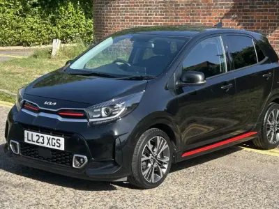 Used Kia Picanto GT-Line 66 HP (48 kW) 2023 Black Hatchback
