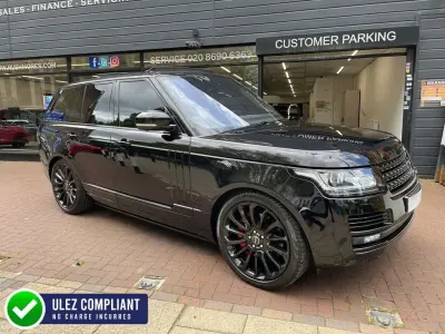 Used Land Rover Range Rover Autobiography 510 HP (375 kW) 2015 Black SUV