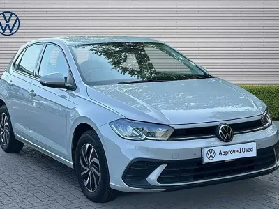Used VW Polo Life 95 HP (69 kW) 2022 Ascot grey Hatchback