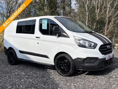Used Ford Transit Custom 105 HP (77 kW) 2019 White Van