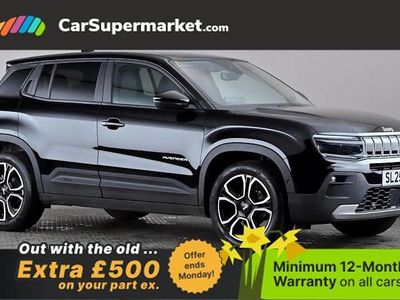 Used Jeep Avenger Summit 101 HP (74 kW) 2025 Black SUV