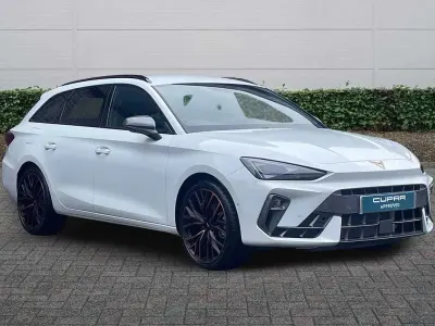 Used Cupra Leon 150 HP (110 kW) 2025 White Estate