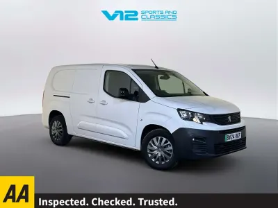 Used Peugeot E-Partner Premium 100 kW (136 HP) 2024 White MPV
