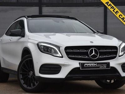 White Used 2018 Mercedes GLA250 AMG line SUV | £16,795 (Fair price)