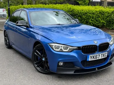 Used BMW 330 M Sport 258 HP (189 kW) 2017 Blue Sedan