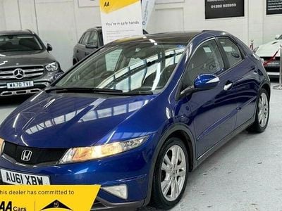 Blue Used 2011 Honda Civic ES Hatchback | £3,995 (Fair price)