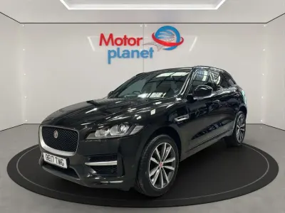 Used Jaguar F-Pace R-Sport 180 HP (132 kW) 2017 Black SUV