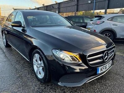 Black Used 2016 Mercedes E220 SE Sedan | £10,899 (Fair price)