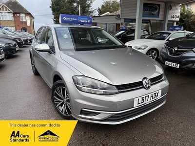Used VW Golf VII SE 110 HP (80 kW) 2017 Silver Hatchback
