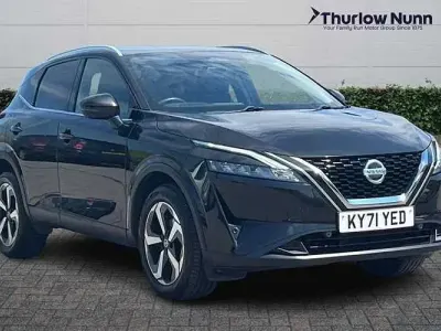 Used Nissan Qashqai N-Connecta 158 HP (116 kW) 2021 Black SUV