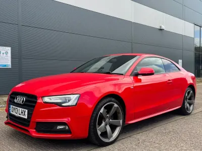 Używany Audi A5 Black Edition 2013 Czerwony Coupe