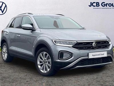 Silver Used 2025 VW T-Roc Match SUV | £24,490 (Fair price)