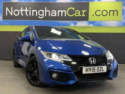 Used Honda Civic Sport 120 HP (88 kW) 2015 Blue Hatchback