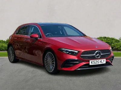 Used Mercedes A200 AMG Line Premium Plus 2025 Red Hatchback