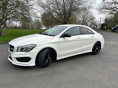 Used Mercedes CLA250 AMG 211 HP (155 kW) 2014 White Sedan
