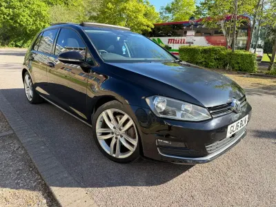 Begagnad VW Golf VII GT 150 HK (110 kW) 2016 Svart Halvkombi