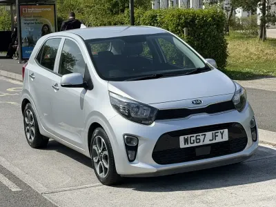 Used Kia Picanto 83 HP (61 kW) 2018 Silver Hatchback