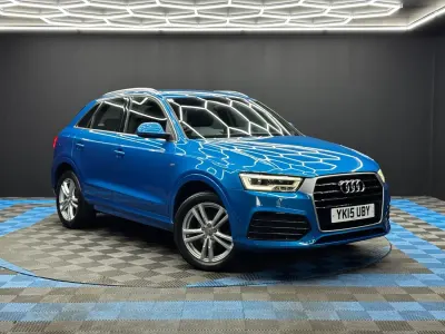 Używany Audi Q3 S-Line 2015 Niebieski SUV