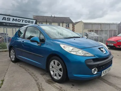 Used Peugeot 207 Sport 90 HP (66 kW) 2007 Blue Hatchback